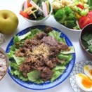Wed：生活クラブ・栃木開拓牛切り落とし焼肉＆幸水梨☆