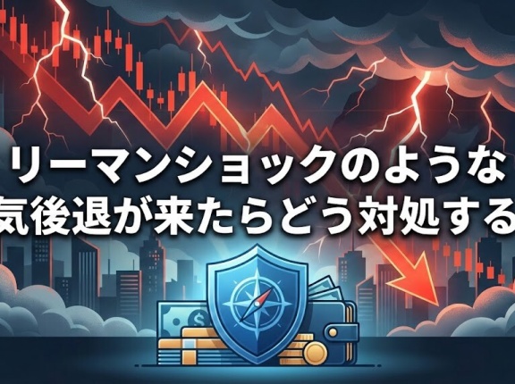 リーマンショックのような景気後退が来たらどう対処するか