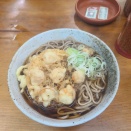 そば処 二葉「貝柱かき揚げ天そば」