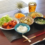 中華気分だった日曜日の晩ごはん