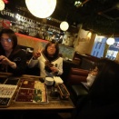 未成年はダメよ♪　居酒屋で制服オフ会☆