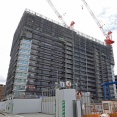 地上29階「リーフシティ市川 ザ・タワー」の建設状況！隣接地では(仮称)イオンスタイル市川南も建設中（2025.8.13）