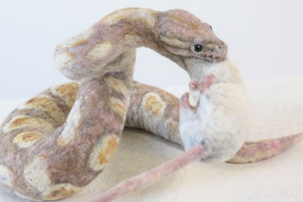 羊毛の苑～生き物羊毛フェルト～ - 爬虫類