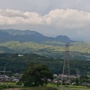 わに塚の桜  思いがけず虹