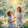 瑞気満庭る無垢の歓び Blessed Innocence