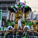 鳥洲西太鼓台　2025年8月3日　さかいで大橋まつり