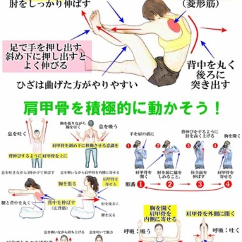 肩甲骨と肩甲骨の間が痛い…そんな人は菱形筋のストレッチをやってみよう！