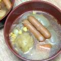 ソーセージ入りポトフ