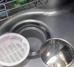 骨折の日常④片手で『布巾を搾る方法』とシンク洗い