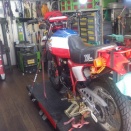 パリダカ＆ＹＺ１２５Ｘクイックメンテ！