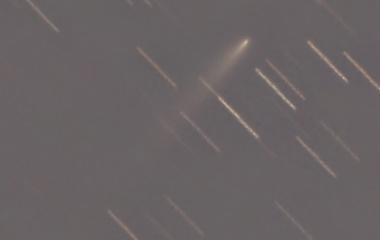 『崩壊進むK1アトラス彗星(C/2025 K1)＆月と太陽 ☆彡』の画像