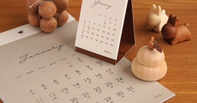 【100均】便利でおしゃれな『カレンダー』みつけた！毎年リピートしたいお気に入りアイテム！