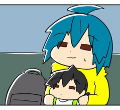 どんちゃん、大学病院で低身長検査です㉒