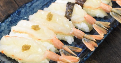 赤えびのお寿司 を作ってみた