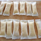 余った春巻きの皮で♪揚げずに簡単！パリパリスイートポテト春巻き