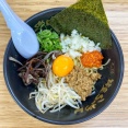 【光市】筑豊ラーメン 山小屋 光店 「特製まぜそば」 #山小屋 #特製まぜそば #期間限定 #濃いラーメン #光市 #山口県 #ラーメン #つけものいし
