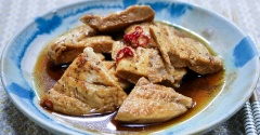 さっぱりと食べる「鶏ささ身肉の南蛮漬け」&「日曜日のランチはうどんでした」