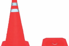 車道に酔った女性が寝ているのを発見、三角コーンを置き車を誘導した男性に表彰状