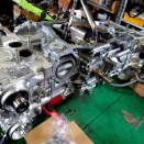 GVB　EJ207　2.2L　ヘッド載りました
