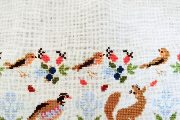 ヴィンテージ刺繍クロス＆ハンドメイド刺繍·͜· ♡ Stitchin' Time! ～さんぽのクロスステッチnote*～ - 2019年10月