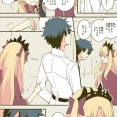 【FGO】早起きしたぐだ男とバッタリ会うエレちゃん！！　「お茶の一杯くらい....飲んでいく時間もあるんじゃないかしら...？」