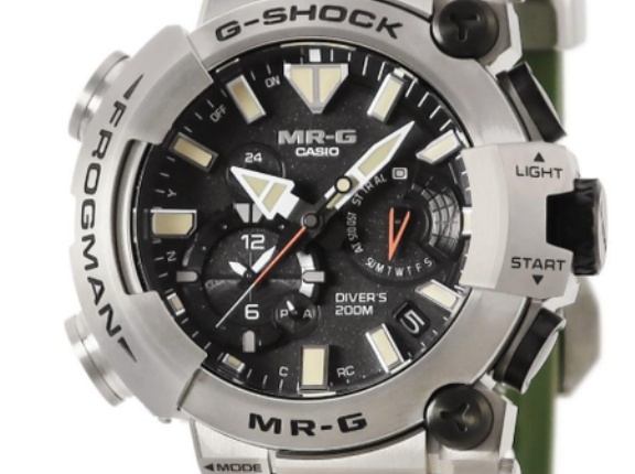 昨年５月発売のミリタリーMR-G「MRG-BF1000RG-3AJR」は、今年も人気！カシオオンラインでは完売状態。
