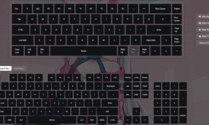 60%やTKLでテンキー（ナムパッド）を入力する方法の例 親指か小指でFnを押しレイヤーを切り替えられるキーボードを使用することでマビノギの多くのショートカットキーに対応