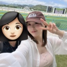 【市村愛里 】先日プライベートで小倉競馬場へ