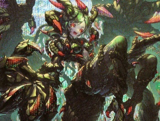 【遊戯王OCG情報】ブレイジング・ドミニオン収録『血樹竜姫ドラセレア』実物画像