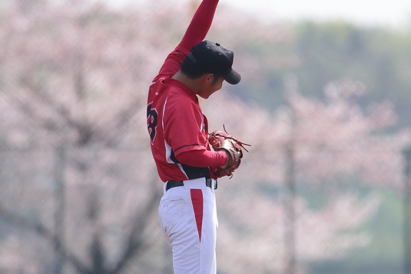 Standing Triple 小林弘郁投手