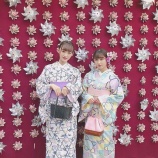 『[イコラブ] 先日、あんりさで浅草に遊びに行ったよ〜！着物久しぶりに着ちゃった…【音嶋莉沙、山本杏奈】』の画像