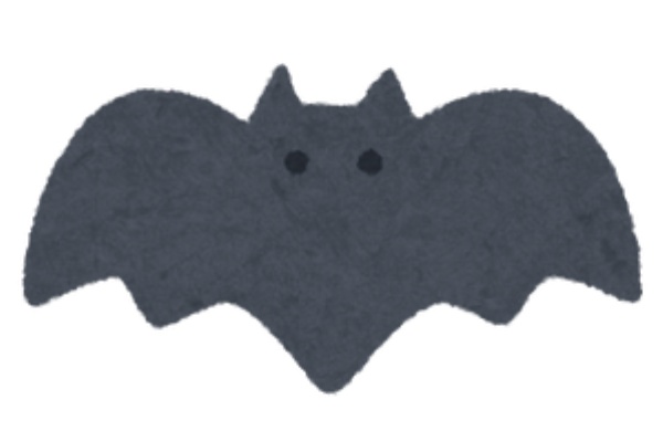 中世イギリス人 コウモリかわヨ 絵に描いたろ まとメメちゃん