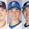 村上←NPB最強クラス打者　清宮←中距離打者　安田←守備型中距離打者