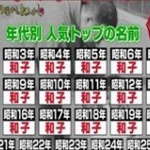 しわしわネーム「子」がつく名前は「はじめから終わりまで...」？