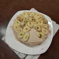 チョコバナナショートケーキ