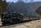『2026/3/28運転 C57-180ばん物客車送り込み回送』の画像