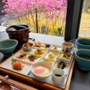 桜と苺とピンクが可愛い春のお出かけ