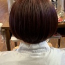 新規様がノンジアミンで酸化染料重合フリーのSヒーリングカラーで理想の美色と美髪仕上げに大感動！！