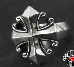 サザンクロス銀座店にてJustin Davis/ジャスティンデイビス クロスリング 10号をお買取致しました！！