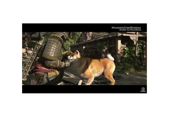 【朗報】「アサシンクリード シャドウズ」では柴犬を撫でられる！