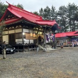 『本日は白山神社の宵宮祭です』の画像