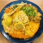 そしてたまには咖喱飯。