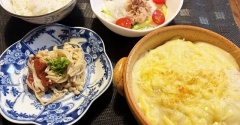 たまにはおやつ手作り＆白菜グラタン