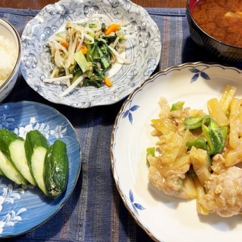 長老その後とハロウィン＆豚肉とジャガイモのチンジャオロース風