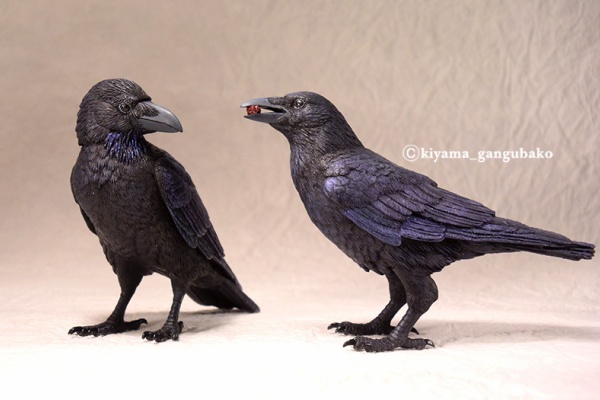 gangubako 玩具箱 ハシボソガラス ガレージキット レジンキット 玩具箱BLOG gangubako 玩具箱 ハシボソガラス ガレージキット レジンキット