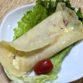 カリッとベーコン＆チーズのブリトー