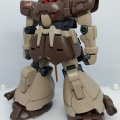 HGUC ドム・トローペン（ユニコーンver.）　製作　塗装