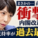 高市早苗、衝撃！内閣支持率が下落し過去最低へ