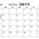 4月の活動予定🏀