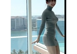 【速報】藤嶌果歩さん、ニット生足で色白で質感が素晴らしいナマ太ももが